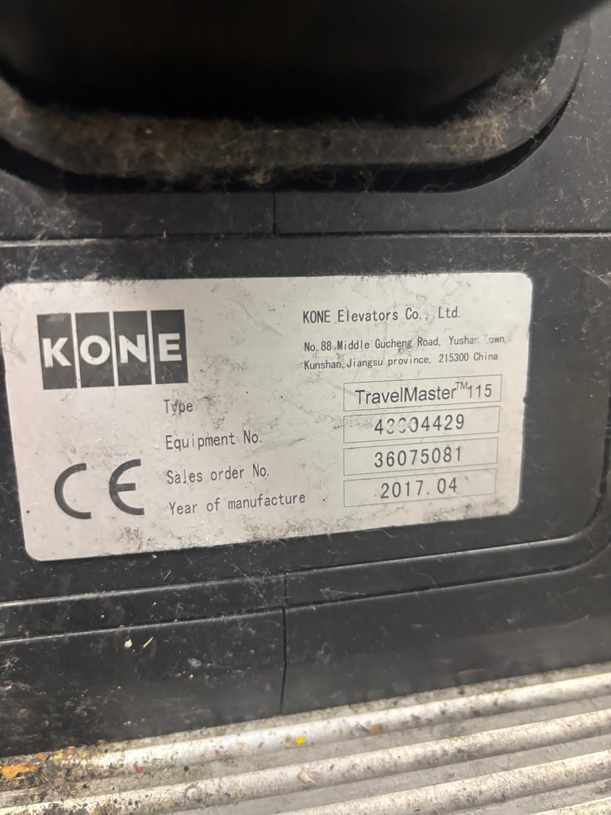 KONE TM 115 Motor and Gearbox 9.2KW (With Brake)