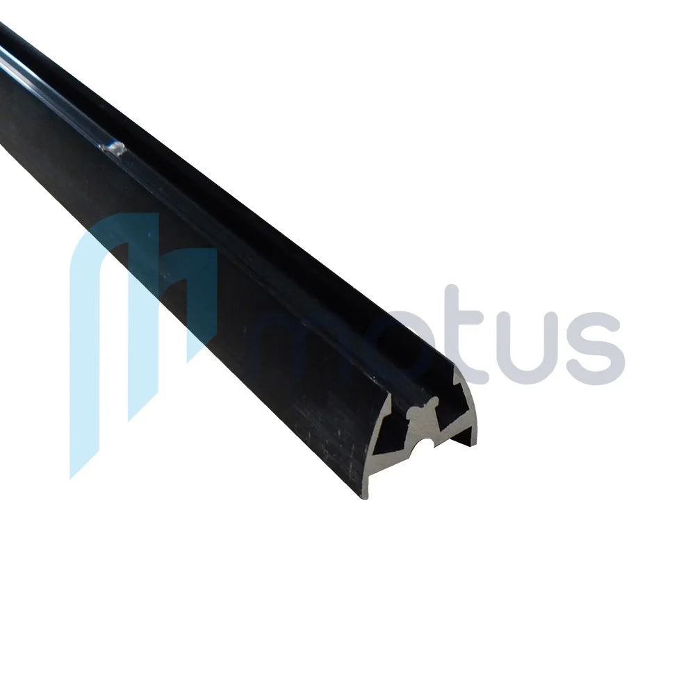 Aluminum double brush guard holder & brush Straight 2 metre