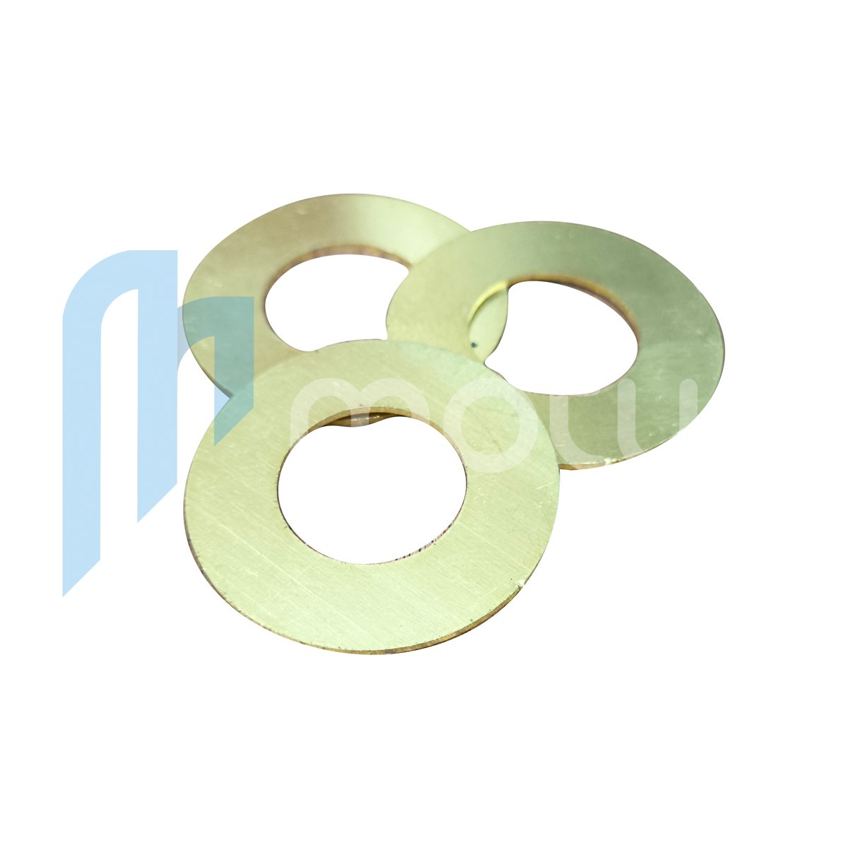 30mm x 15mm x 0.9mm Brass washer