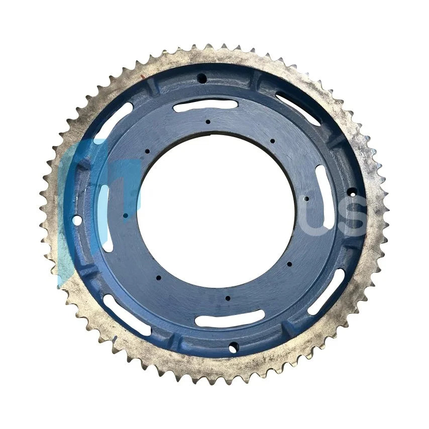 Otis main sprocket  195JW  Outer diameter: about 702mm Thickness:53mm total 68teeth double row