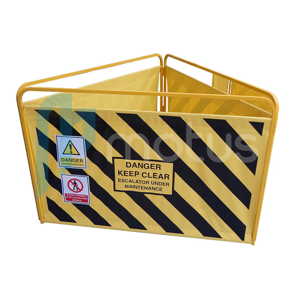Folding three way safety Barrier