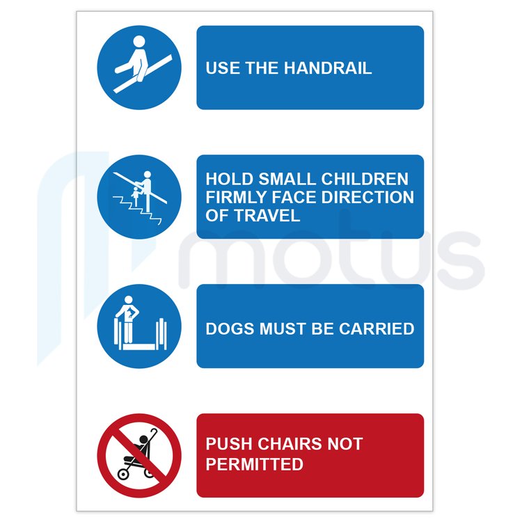 Safety A3 4 Message Decal
