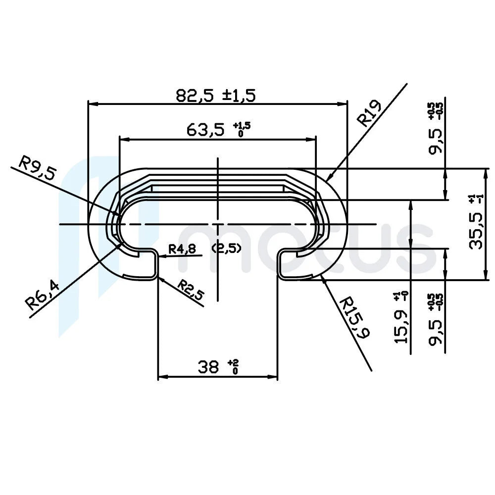 1477 Semperit Handrail (Otis Standard)