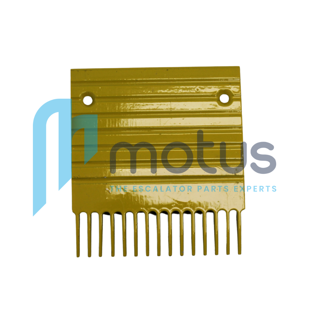 Otis Comb Plate 15 Tooth RH Yellow