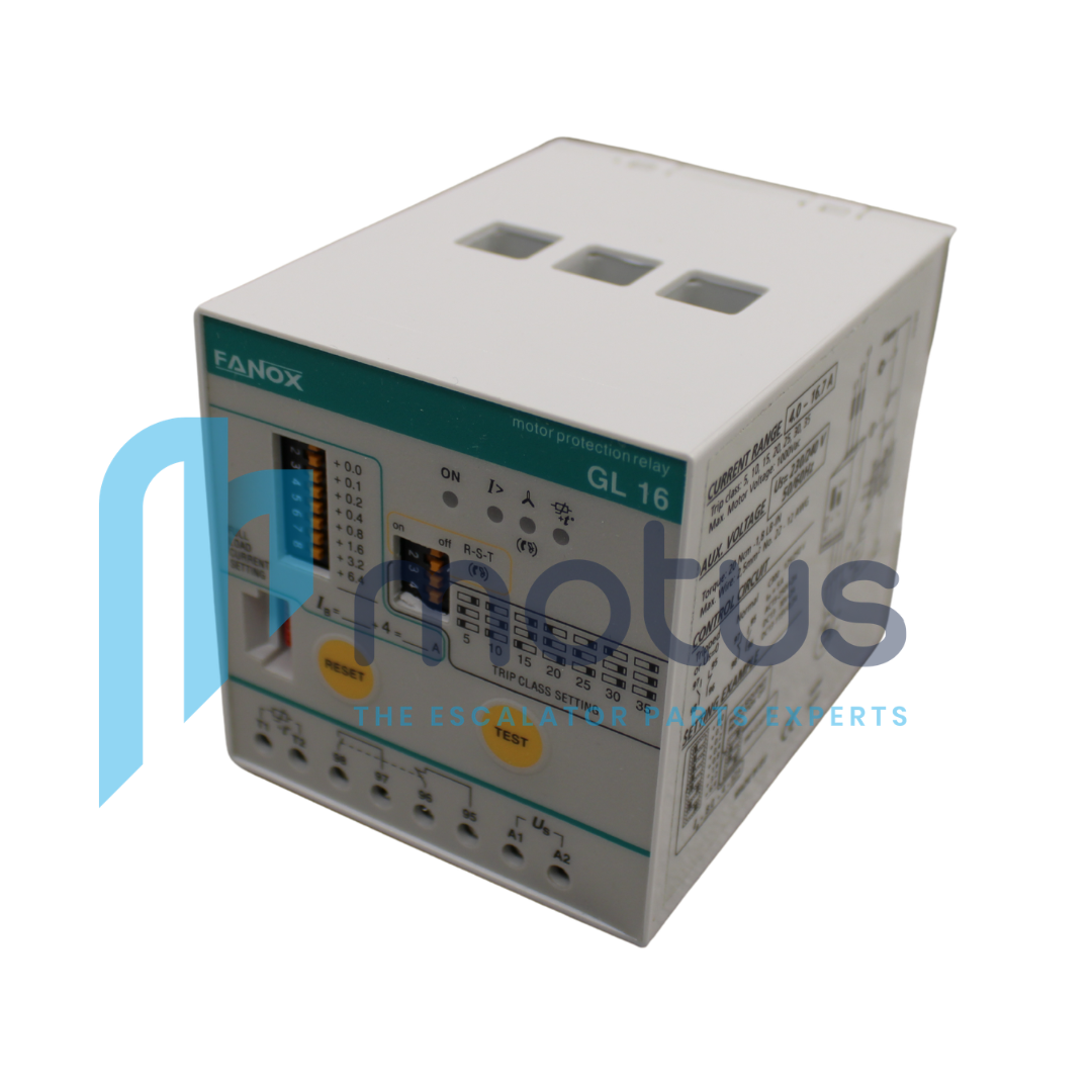 Thyssen Fanox GL16 Relay Motor Protection Relay
