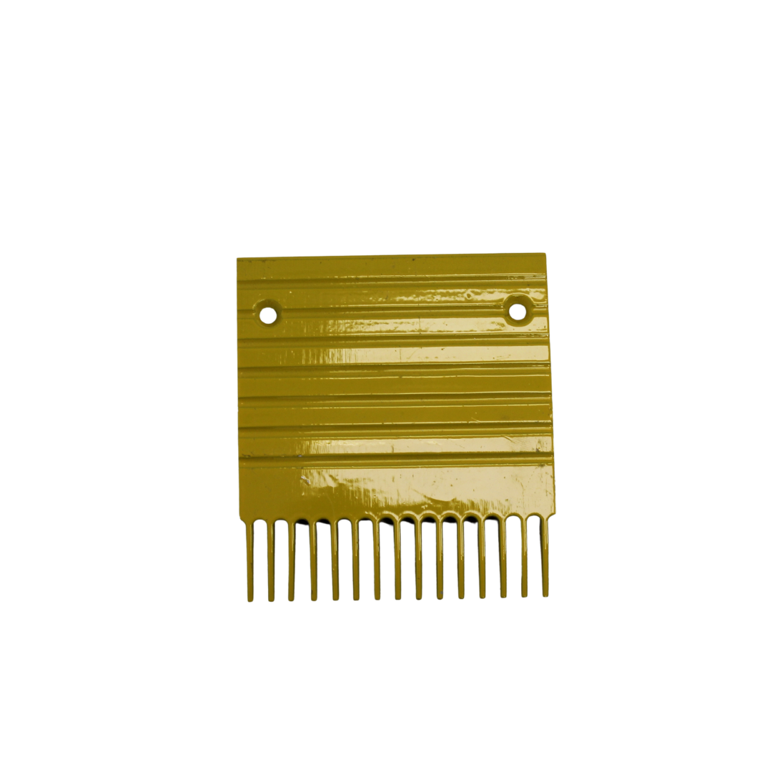 Otis Comb Plate 15 Tooth RH Yellow