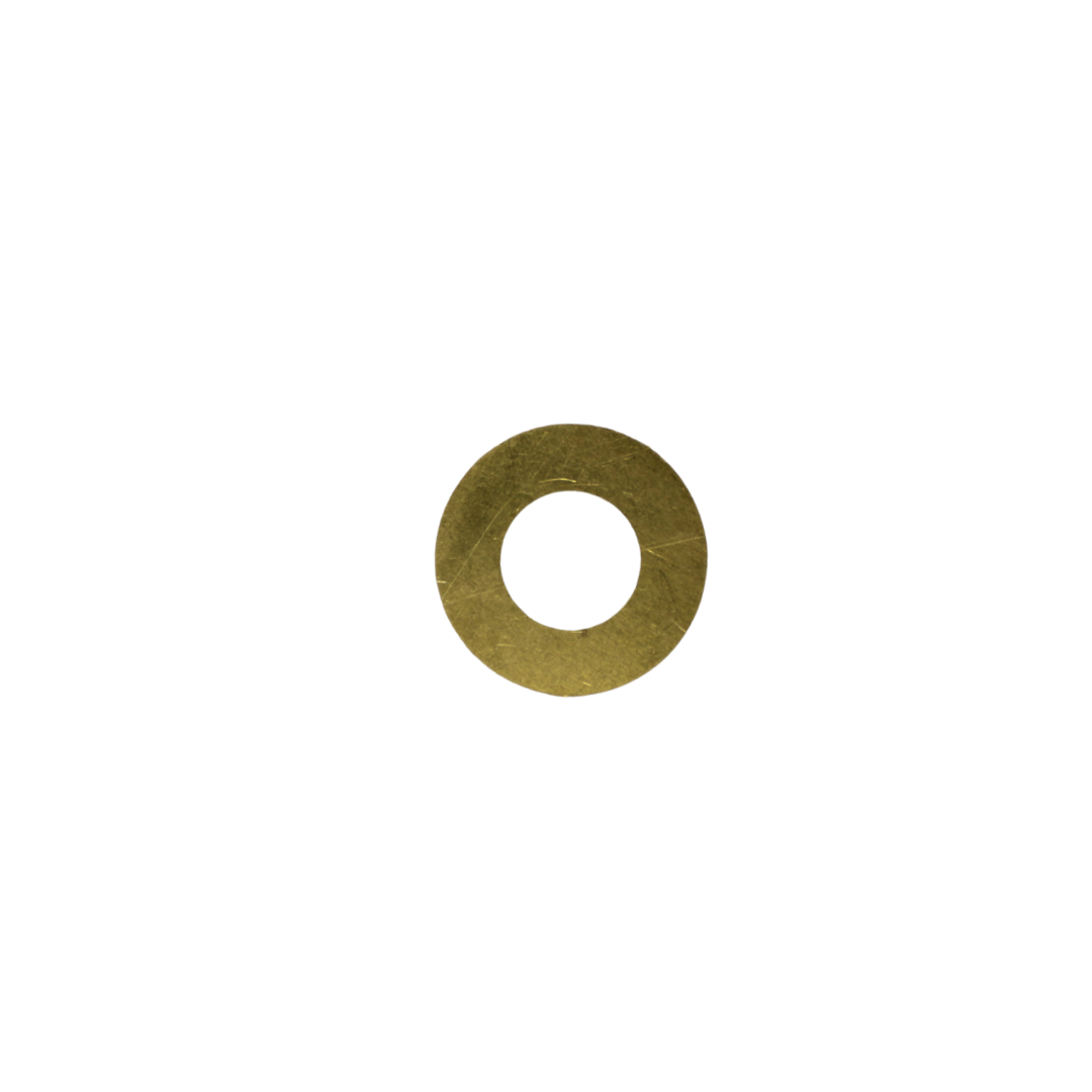 30mm x 15mm x 0.9mm Brass Washer