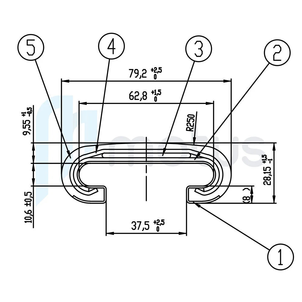 T79 Semperit Handrail (Kone Translight)